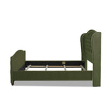 Marcella - Upholstered Shelter Headboard Bed Set