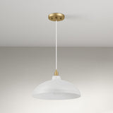 Astral - Single Light Pendant Lamp For Entrance Kitchen Island - Gold / White
