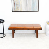 Maddox - Bench - Rustic / Tan by Ashcroft Furniture | Bel Furniture