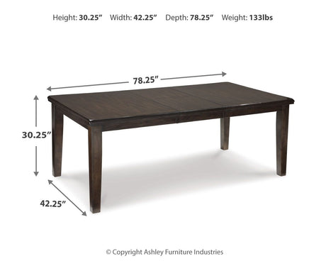 Haddigan - Dining Room Extension Table - view 12