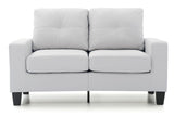 Newbury - Track Arm Loveseat For Cozy Spaces