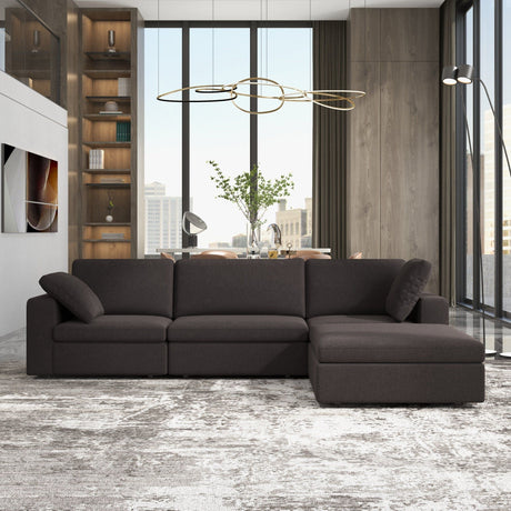 Cecilia - Modular Corner Sectional Modern Sofa - view 8
