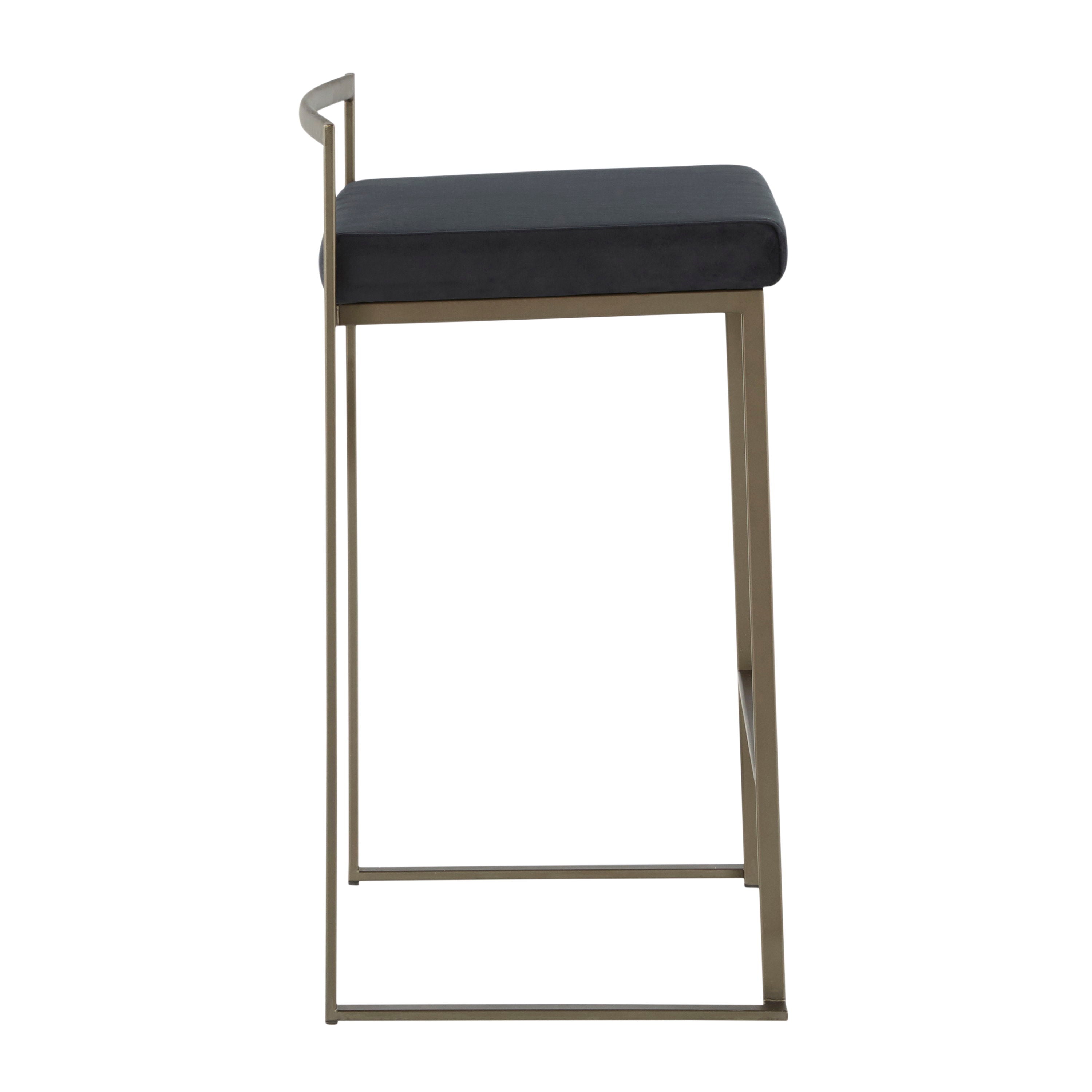 Fuji - Industrial Stackable Counter Stool Elegant Design