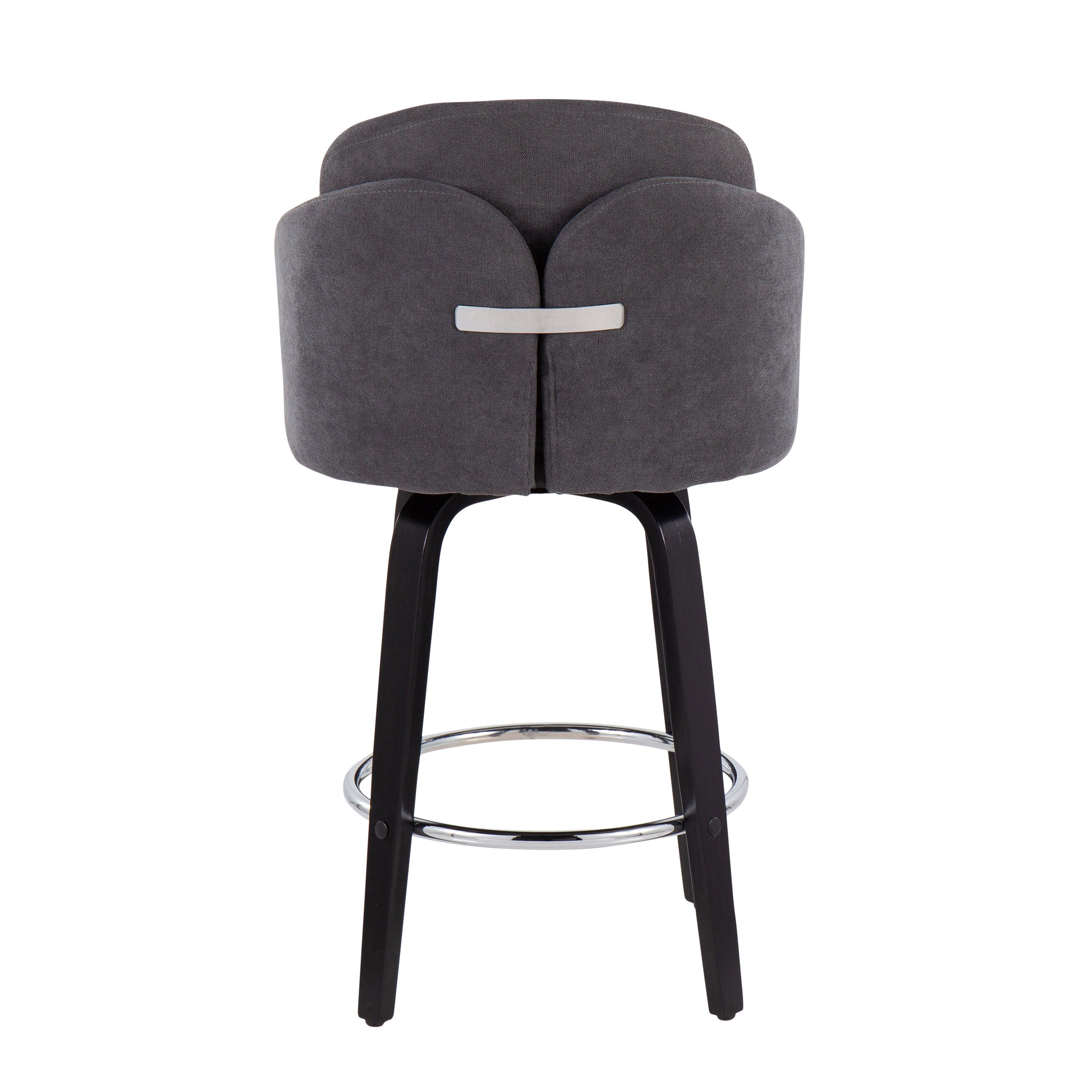 Dahlia - Contemporary Counter Stool Round Footrest (Set of 2)