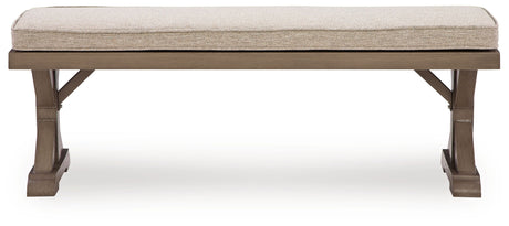Laguna Heights - Bench With Cushion - Beige - view 3