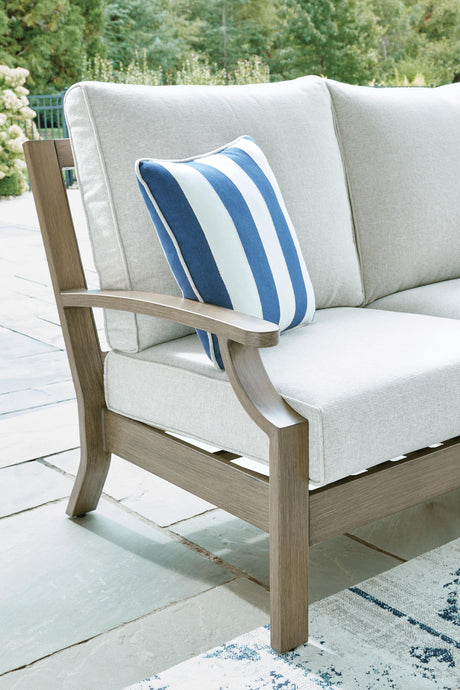 Rainier Ranch - Loveseat With Cushion - Brown / Beige - view 7