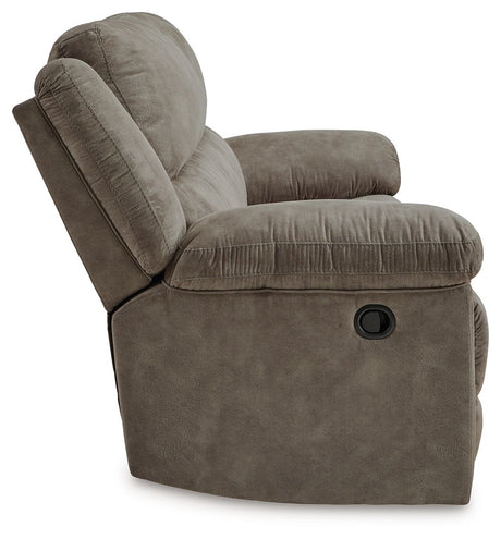 Laresview - Fossil - 2 Seat Reclining Sofa by Signature Design by Ashley® | Bel Furniture