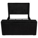 Centergrove - Upholstered Wingback TV Bed