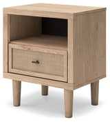 Cielden - Two-Tone - One Drawer Night Stand by Signature Design by Ashley® | Bel Furniture