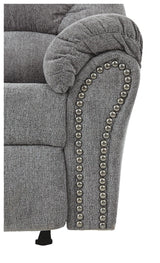Allmaxx - Pewter - Rocker Recliner by Benchcraft® | Bel Furniture