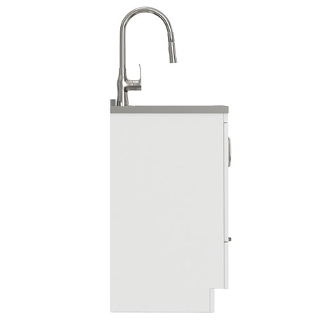 Reed - Deluxe Laundry Cabinet With Pull-Out Faucet And Stainless Steel Sink - view 24