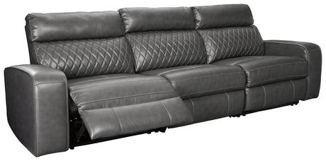 Samperstone - Power Reclining Sectional - view 22
