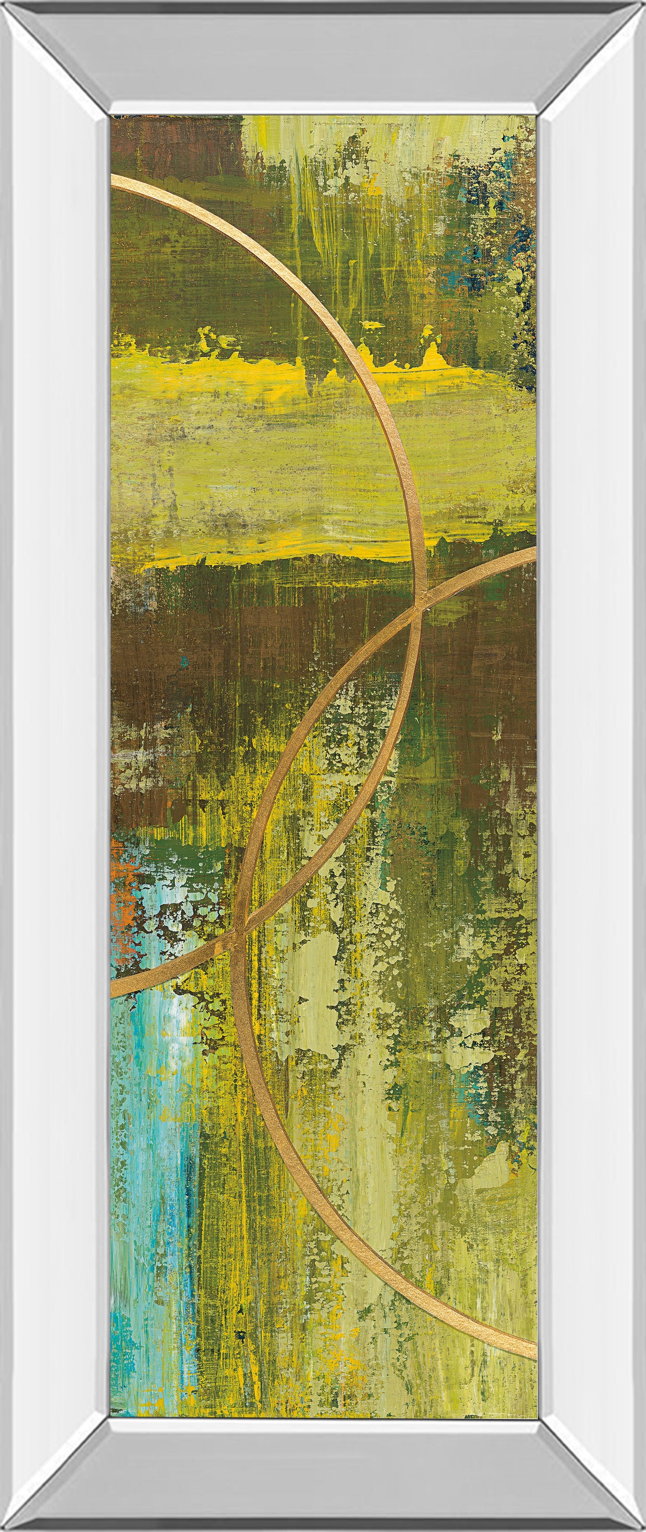 Aller Chartreuse By Patrick St Germain - Print Wall Real Glass - Green