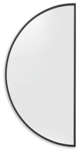 Denlow - Black - Accent Mirror by Signature Design by Ashley® | Bel Furniture