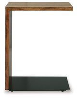 Wimshaw - Brown / Black - Accent Table by Signature Design by Ashley® | Bel Furniture