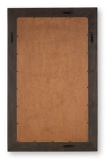 Advin - Accent Mirror - Dark Brown