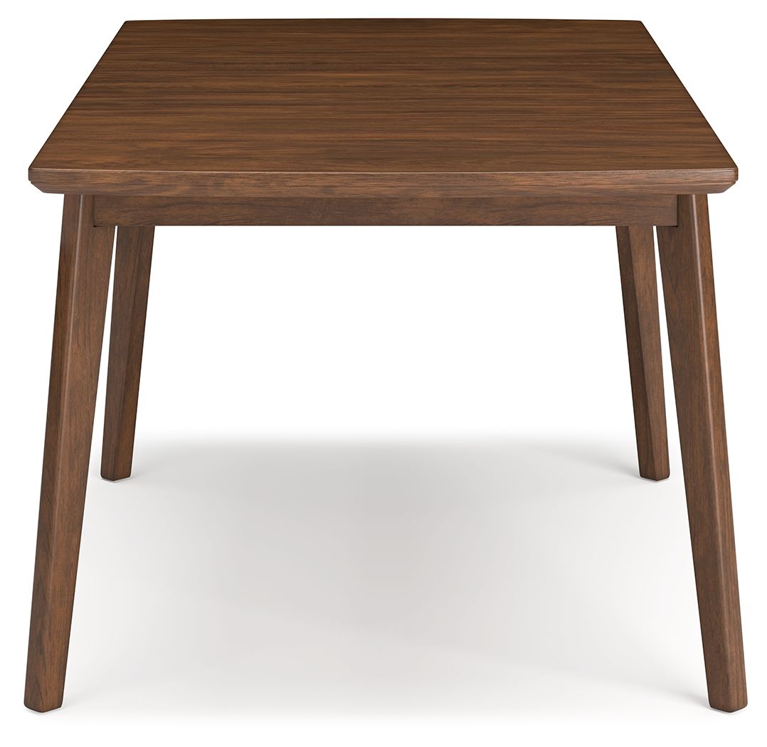 Lyncott - Brown - Rectangular Dining Room Butterfly Extension Table by Signature Design by Ashley® | Bel Furniture