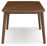 Lyncott - Brown - Rectangular Dining Room Butterfly Extension Table by Signature Design by Ashley® | Bel Furniture