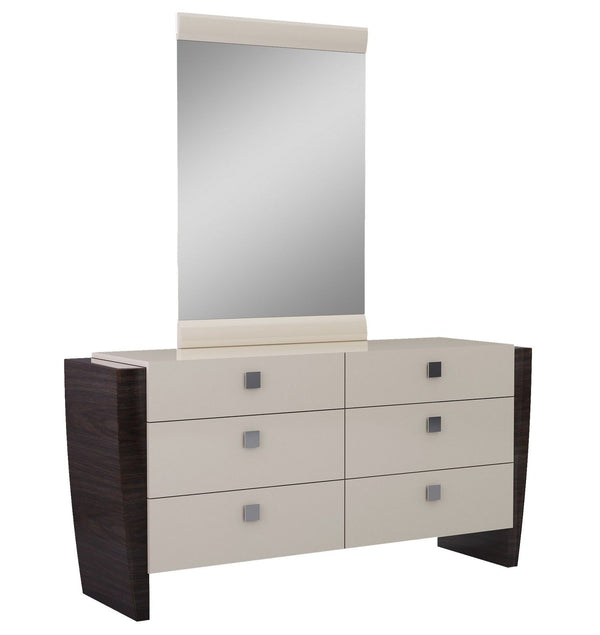 High Gloss Dresser - Refined Beige