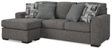 Gardiner - Pewter - Sofa Chaise by Signature Design by Ashley® | Bel Furniture