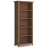 Amherst - 5 Shelf Bookcase, Handcrafted Light Brown by Simpli-Home | Bel Furniture