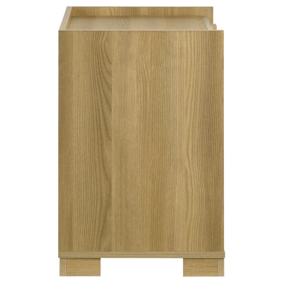 Hyland - 2-Drawer Nightstand Bedside Table - Natural by Coaster Fine Furniture | Bel Furniture