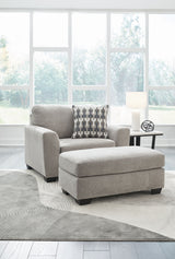 Avenal Park - Living Room Set Gray 2 Pc. Chair And A Half, Ottoman by Signature Design by Ashley® | Bel Furniture