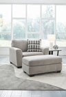 Avenal Park - Living Room Set Gray 2 Pc. Chair And A Half, Ottoman by Signature Design by Ashley® | Bel Furniture