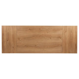 Middleton - 106" Extension Leaf Dining Table - Natural Brown by Coaster Fine Furniture | Bel Furniture