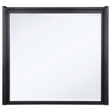 Leandro - Dresser Mirror - Burnished Black