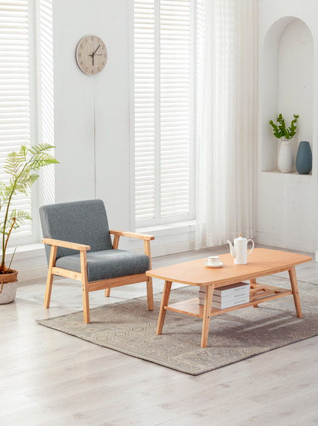 Bahamas - Coffee Table And Chair (Set of 2) by Lilola Home | Bel Furniture