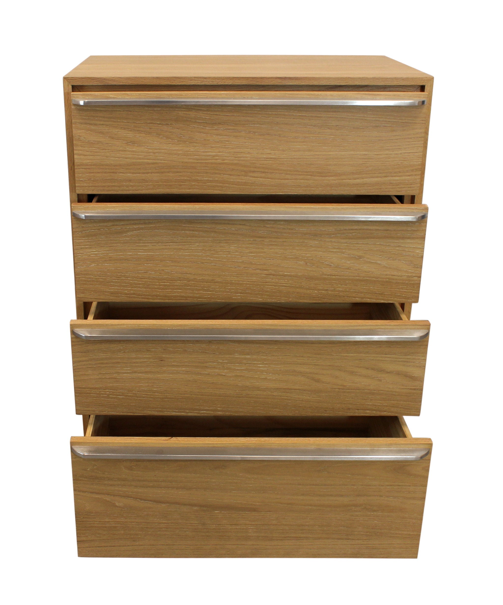 Solid Wood 4 Drawer Dresser - Natural