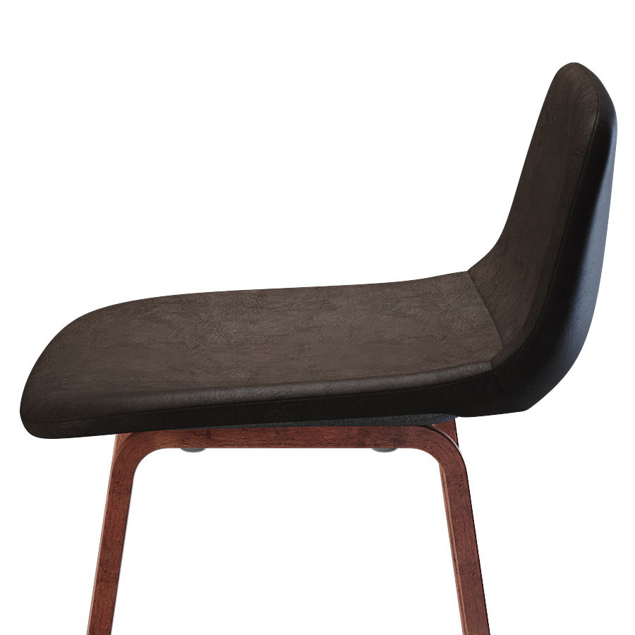 Addy - Counter Stool (Set of 2) - Distressed Brown by Simpli-Home | Bel Furniture