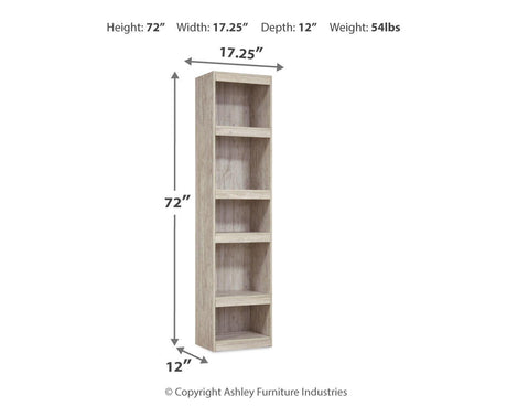Willowton - Pier - 4 Shelves - Whitewash - view 4