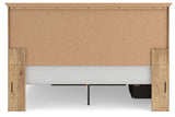 Makidern - Panel Storage Bed With Under Bed Storage Unit And Storage Footboard