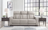 Boyington - Power Reclining Sofa With Adj Headrest by Signature Design by Ashley® | Bel Furniture