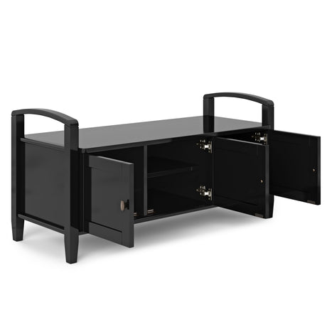 Warm Shaker - Handcrafted Entryway Storage Bench - view 27