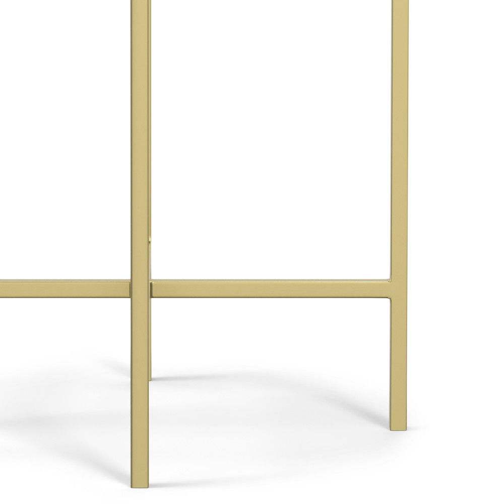 Tara - Side Table - Gold by Simpli-Home | Bel Furniture