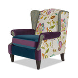 Anya - Boho Chic Wingback Accent Arm Chair by Jennifer Taylor Home | Bel Furniture