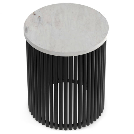 Demy - Handcrafted Metal Accent Table - view 4
