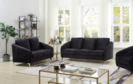 Sofia - Velvet Fabric Living Room Set by Lilola Home | Bel Furniture