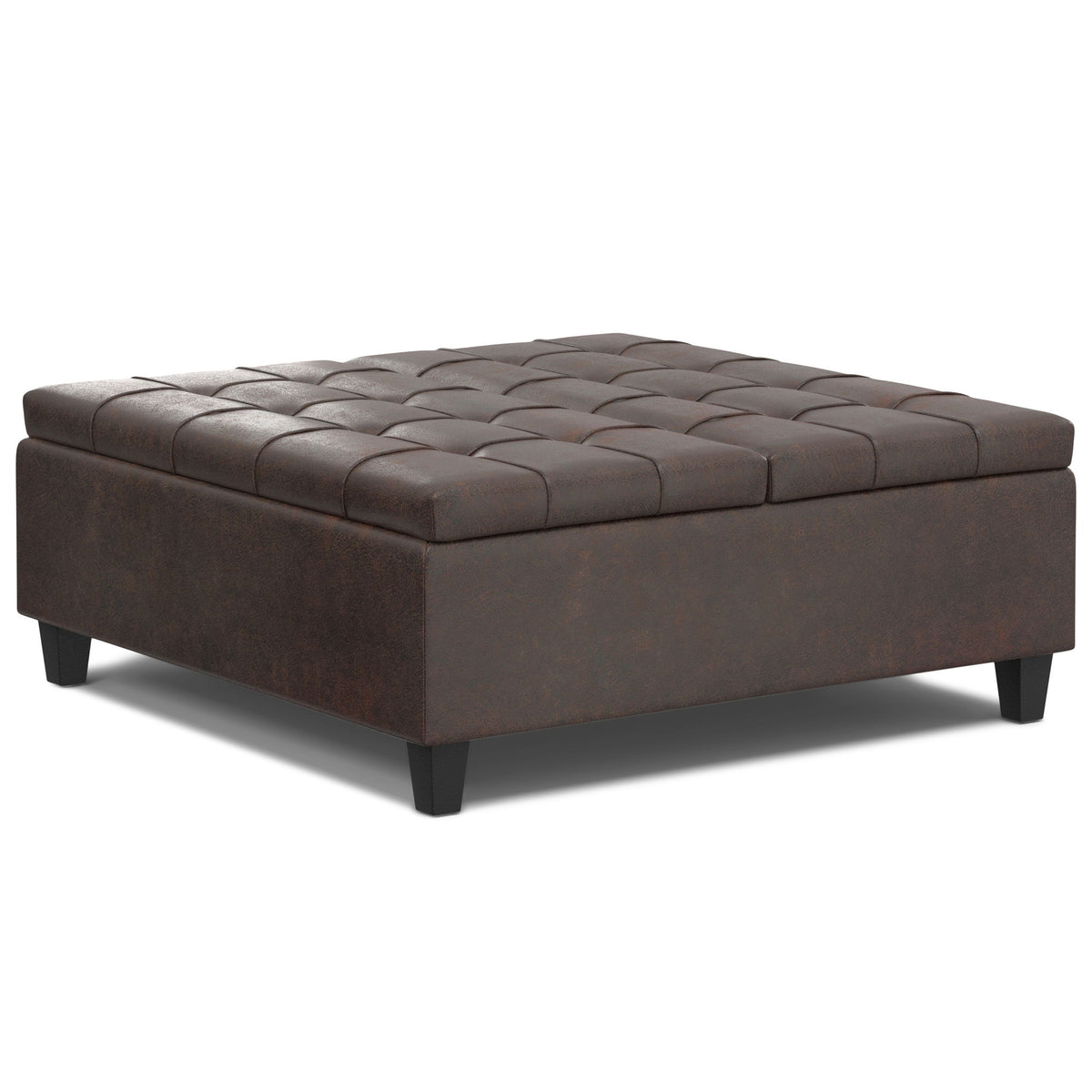 Harrison - Large Coffee Table Storage Ottoman - view 3