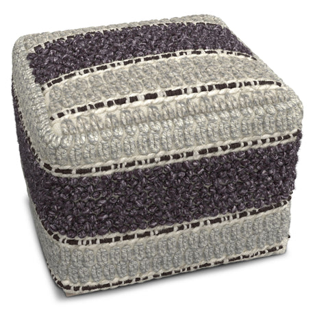 Grady - Handcrafted Square Pouf - view 21