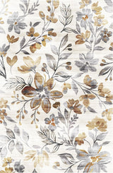 Sphinx - Washable Non - Slip Runner Rug Indoor & Outdoor Gray 46"W x 30"D x 0.04"H by Icona Home Decor | Bel Furniture