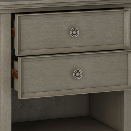Amherst - Bedside Table, Handcrafted by Simpli-Home | Bel Furniture