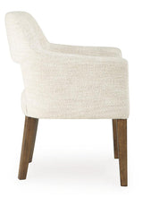 Marxmore - Dining Upholstered Arm Chair (Set of 2) - Beige / Brown