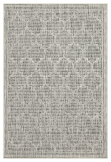Sunshine - Area Rug Polypropylene Gray 5' x 7' by Icona Home Decor | Bel Furniture