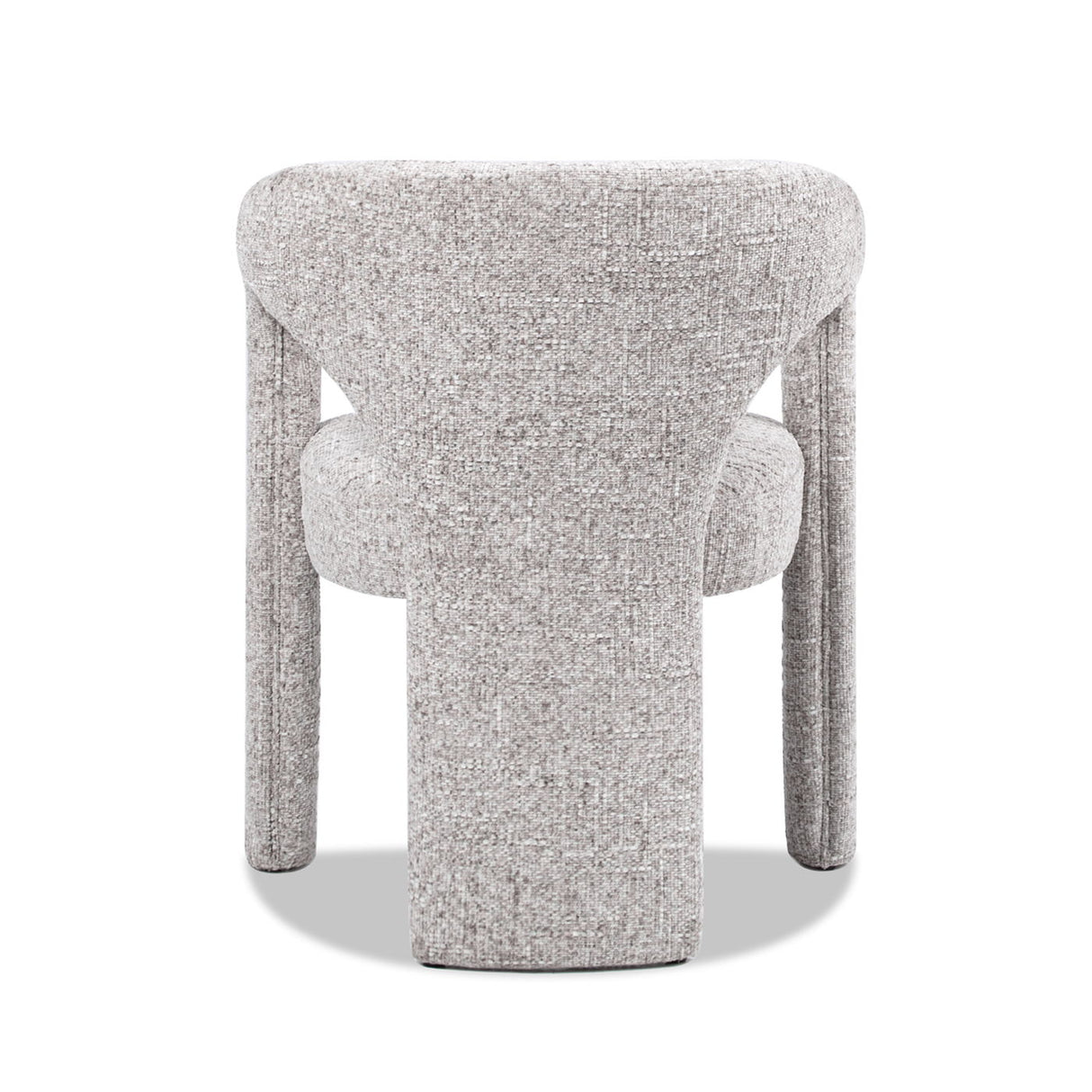 Sydney - Fully Upholstered Barrel Dining Chair - Multi Greige Beige by Jennifer Taylor Home | Bel Furniture