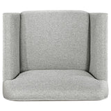 Vaughn - Fabric Upholstered Flared Arm Sofa Set