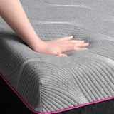 Renew - 11" Cooling Fast Responding Latex Foam Mattress - Gray